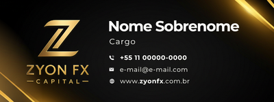 Assinatura de e-mail Zyon FX